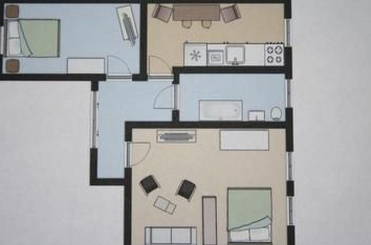 Appartement Gemütliche Wohnung in Wernigerode mit Garten