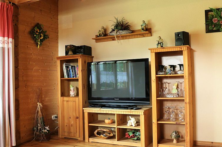 Vakantiehuis Wunderschönes Blockhaus mit Terrasse