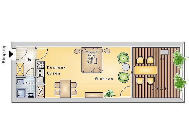 Appartement Apartment Harzgrün - schön,ruhig und mittendri
