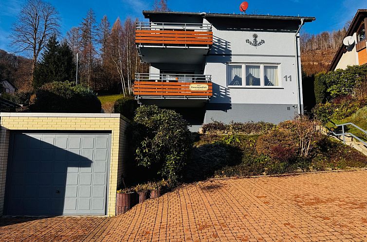 Vakantiehuis Freistehendes Ferienhaus in Sieber mit Terrasse