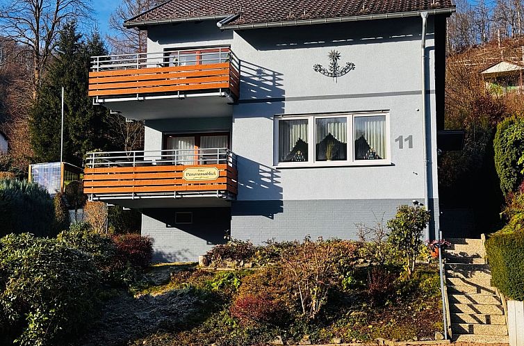 Vakantiehuis Freistehendes Ferienhaus in Sieber mit Terrasse