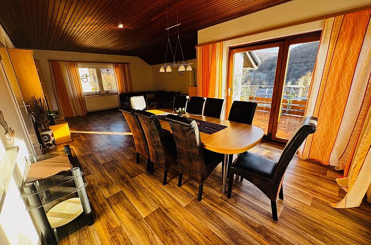 Vakantiehuis Freistehendes Ferienhaus in Sieber mit Terrasse