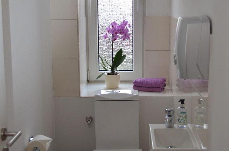 Vakantiehuis Familienfreundliches Ferienhaus mit Sauna am Fu