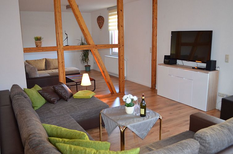 Vakantiehuis Familienfreundliches Ferienhaus mit Sauna am Fu