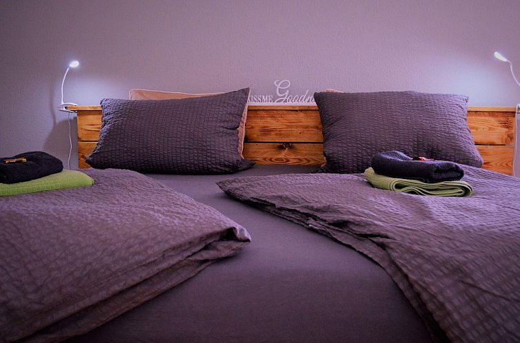 Vakantiehuis Familienfreundliches Ferienhaus mit Sauna am Fu