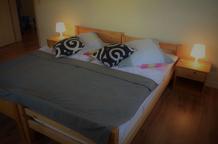 Vakantiehuis Familienfreundliches Ferienhaus mit Sauna am Fu