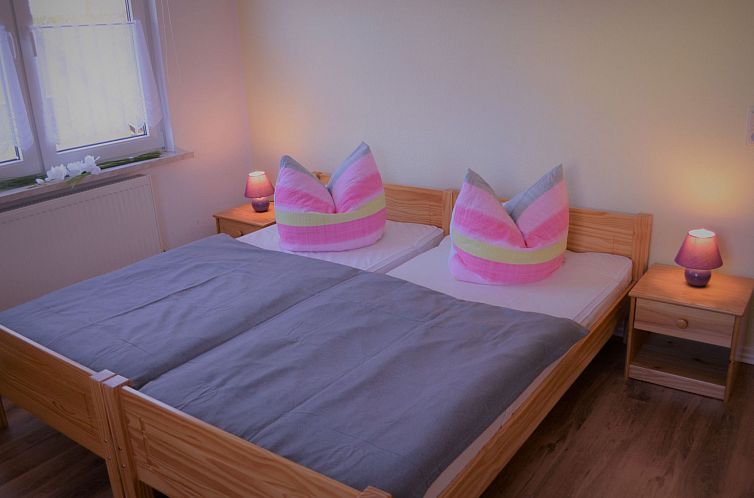 Vakantiehuis Familienfreundliches Ferienhaus mit Sauna am Fu