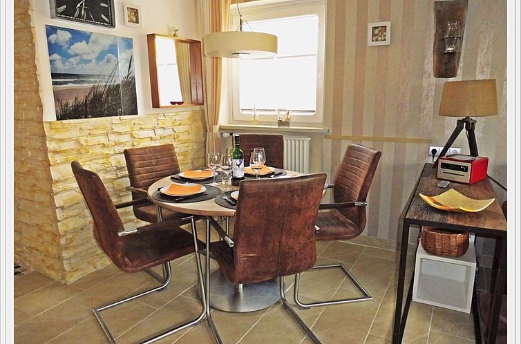 Appartement FeWo DEICHWIESE 4 Zimmer mit Garten und Terrasse
