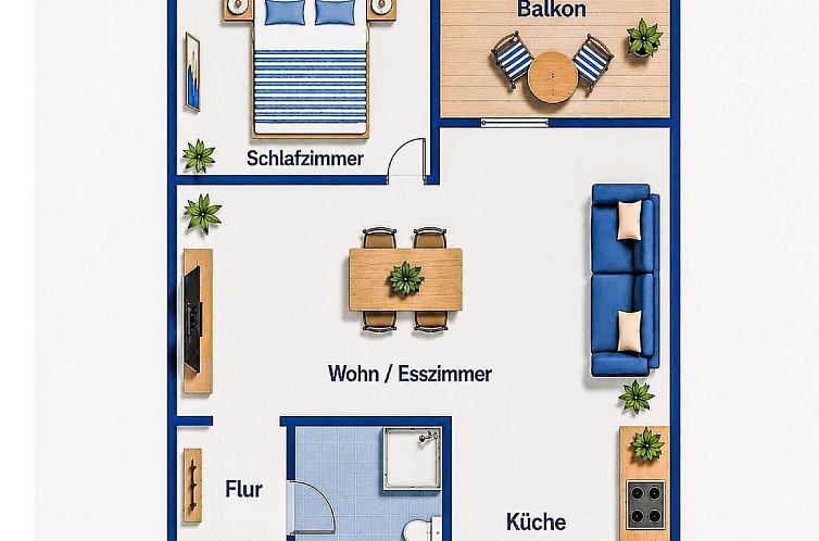 Appartement Wattenmeer