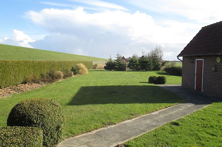 Vakantiehuis mit Wintergarten und Garten am Deich