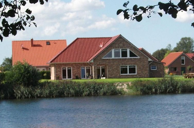 Guest house 0235112 - Apartment North Sea - Appartement Haus am Kiessee - Mediterranes Flair mit Seeblic