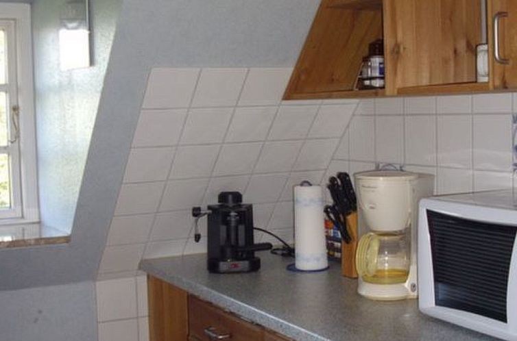 Appartement Wohnung in einem reetgedeckten Friesenhaus aus d