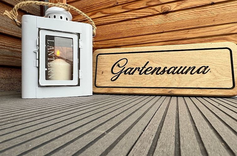 Appartement Gemütliche Wohnung für mit Gartensauna