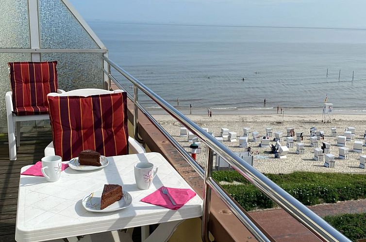 Guest house 0236801 - Apartment North Sea - Appartement Penthouse mit Meerblick direkt am Strand