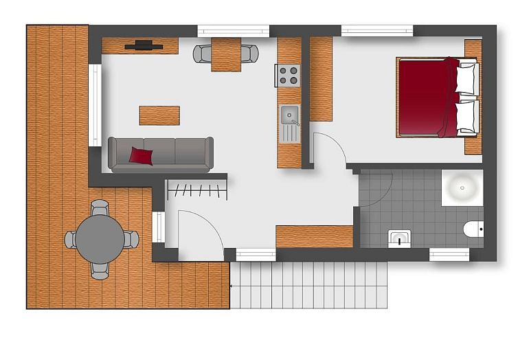Appartement im Illertal