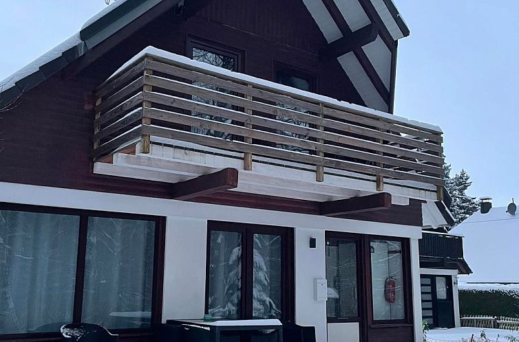 Vakantiehuis Idyllisches Ferienhaus mit Balkon und Garten