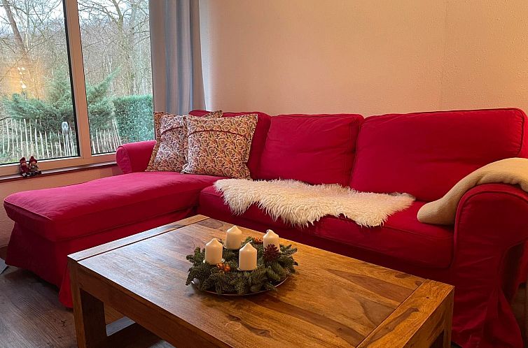 Vakantiehuis Idyllisches Ferienhaus mit Balkon und Garten