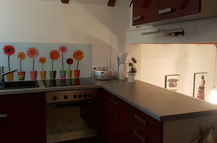 Vakantiehuis Idyllisches Ferienhaus mit Balkon und Garten