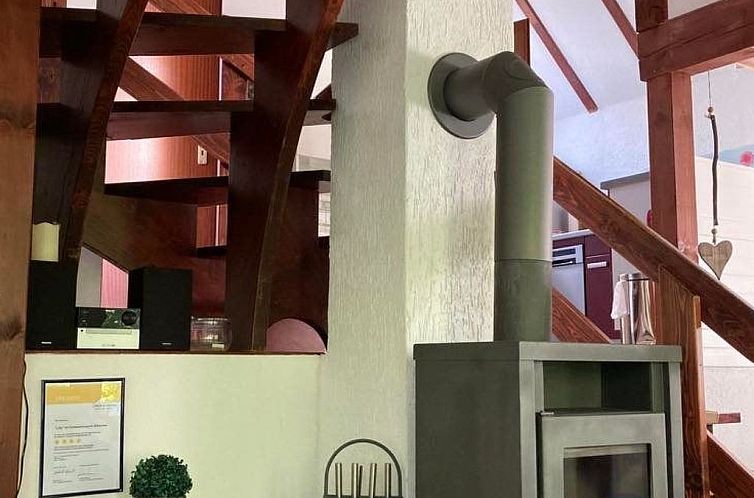 Vakantiehuis Idyllisches Ferienhaus mit Balkon und Garten