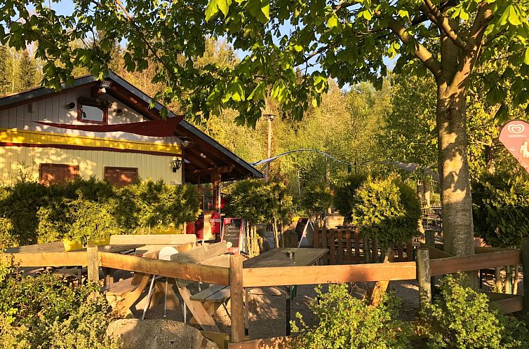 Vakantiehuis Idyllisches Ferienhaus mit Balkon und Garten