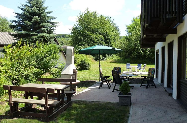 Vakantiehuis in Feriendorf Silbersee mit Garten