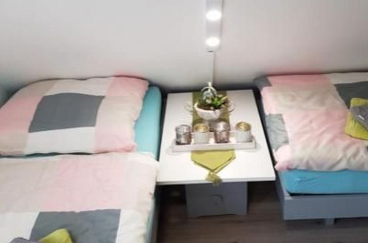 Vakantiehuis in Feriendorf Silbersee mit Garten