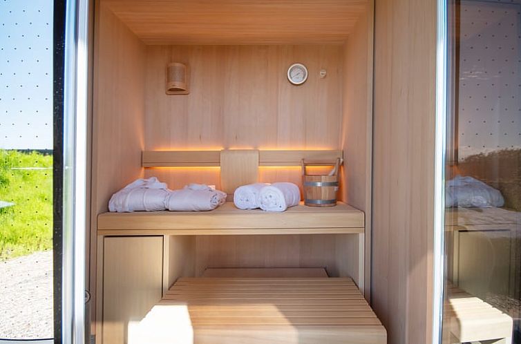 Geniet van de serene sauna-ervaring in Vakantiehuis in Schleiden, midden in de natuur van de Eifel.