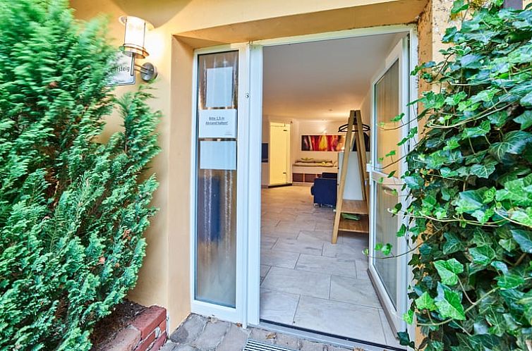 Willkommener Eingang zum Ferienhaus Cottage in Hellenthal, in der malerischen Eifel gelegen.