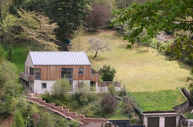 Geniet van de rust in het Vakantiehuis in Annweiler am Trifels, omringd door de weelderige heuvels van Rijnland-Palts, Duitsland.