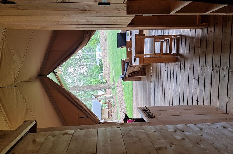 Safaritent + sanitair