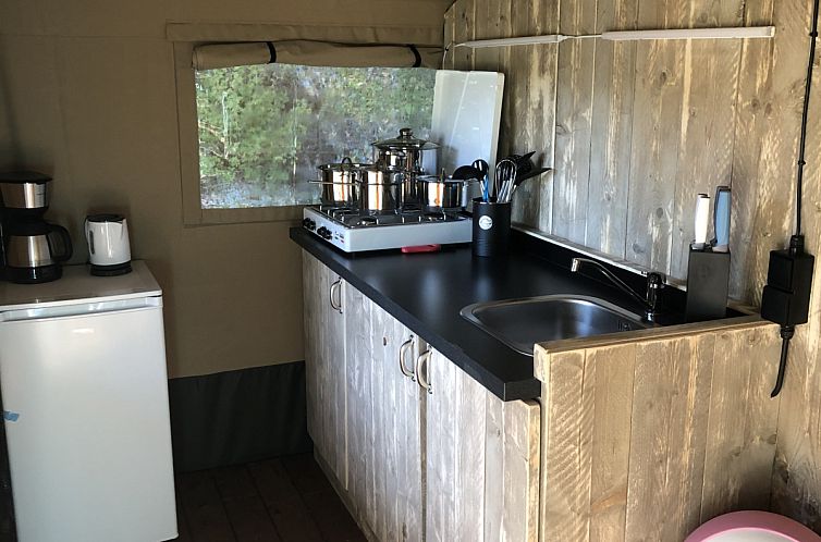 Safaritent + sanitair