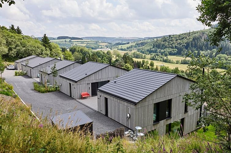 Moderne vakantiewoning in Winterberg, gelegen te midden van de groene natuur van Sauerland, Duitsland.