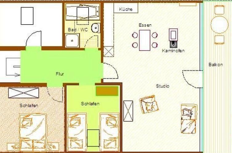Appartement Haus Sonnenhügel