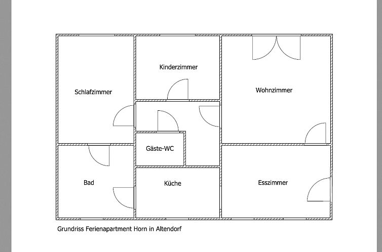 Appartement Ferienapartment Horn