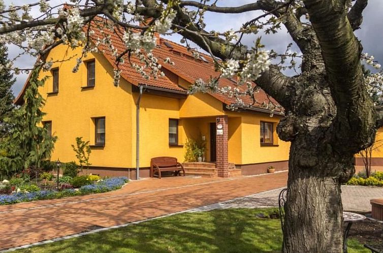 Appartement mit Fasssauna