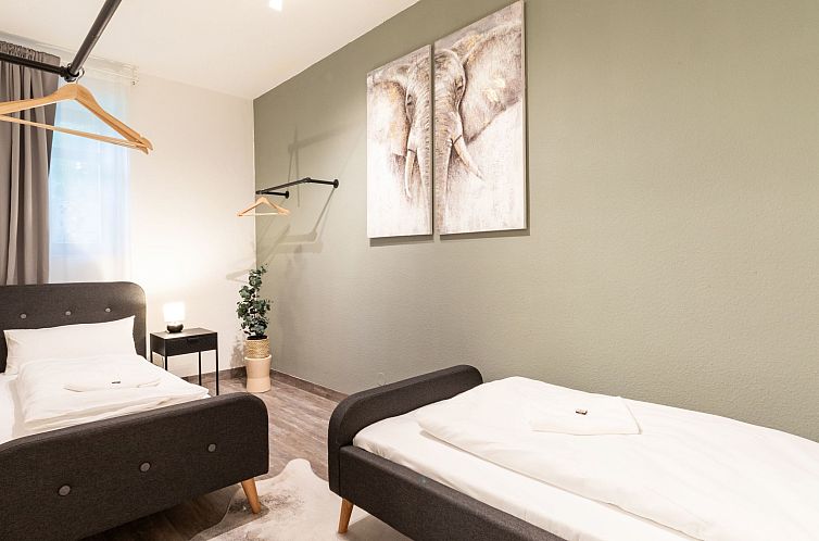 Appartement Familienfreundliche Stadt-Oase - 2 Schlafzimmer,