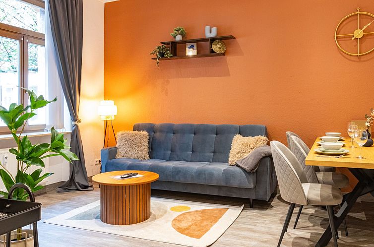 Appartement Familienfreundliche Stadt-Oase - 2 Schlafzimmer,