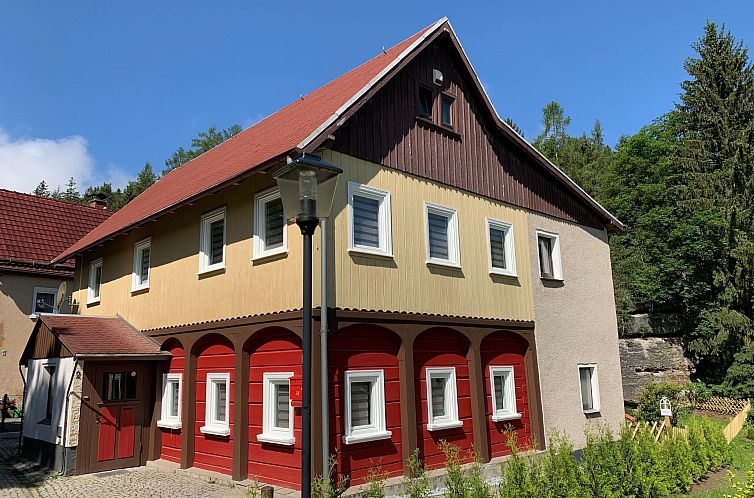 Vakantiehuis Waldferienhaus Dunja mit Sauna, Whirlpool, dire