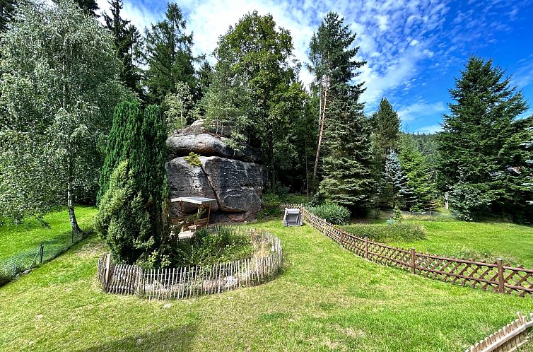 Vakantiehuis Waldferienhaus Dunja mit Sauna, Whirlpool, dire
