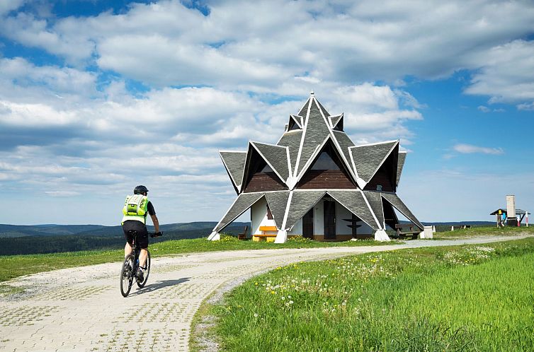 Vakantiehuis Tolles Ferienhaus in Klingenthal mit Großem Ga