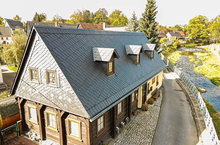 Vakantiehuis in Großschönau mit Großer Terrasse