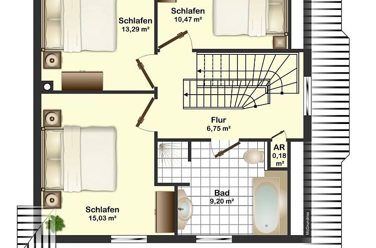 Vakantiehuis Träumen unter Reet