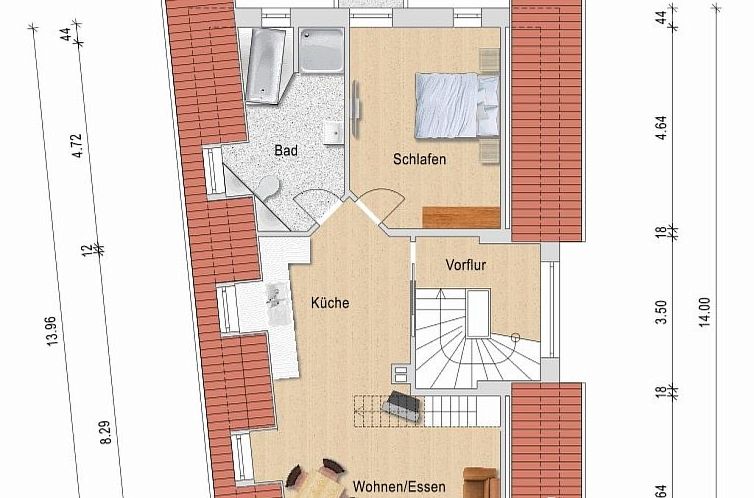 Vakantiehuis Reethus Linda am Schloß Groß Schwansee