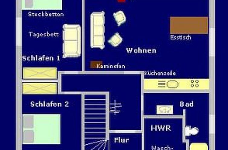 Appartement Fishbone Erdgeschoss in Glowe