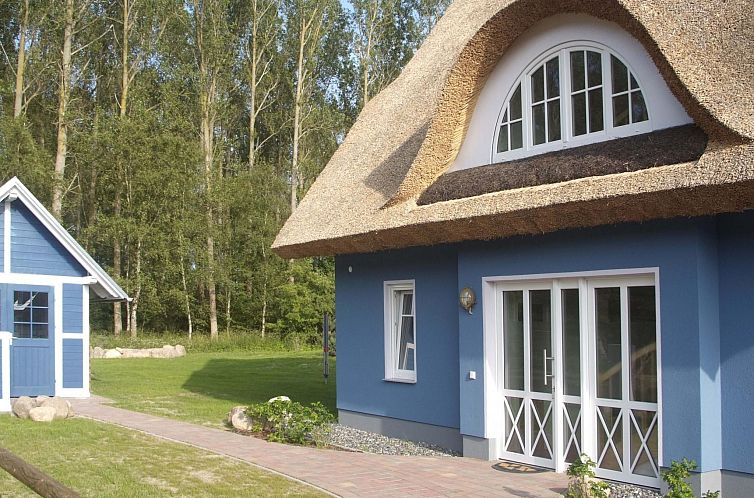 Vakantiehuis Komfort Ferienhaus mit Sauna und Kamin, auf gro