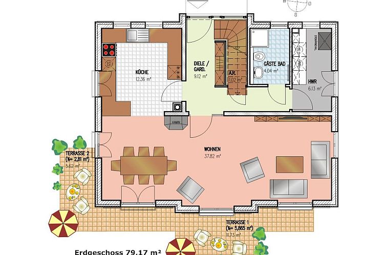 Vakantiehuis Reethaus Amy