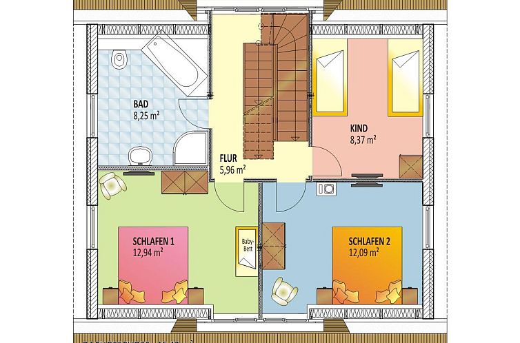 Vakantiehuis Reet-Hus Hanbutt in Glowe