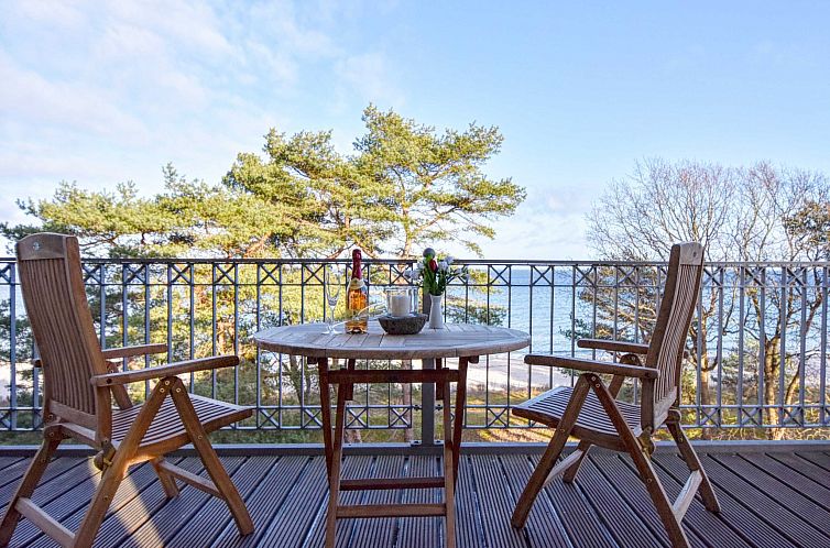 Appartement Strandnahe Wohnung mit Großem Balkon und Meerbl