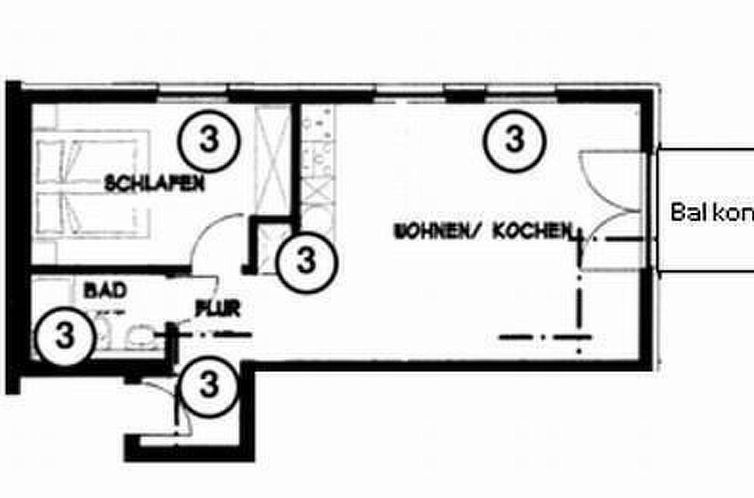 Appartement Villa Celia Sellin