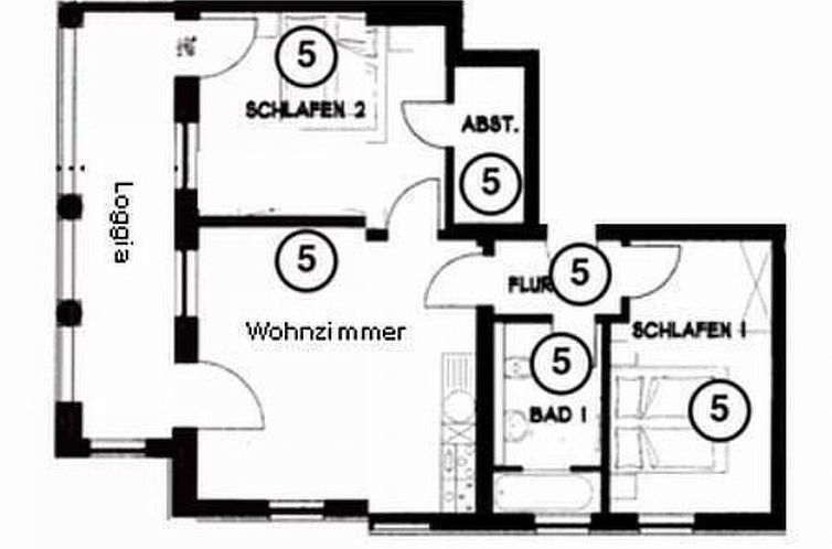 Appartement Villa Celia Sellin